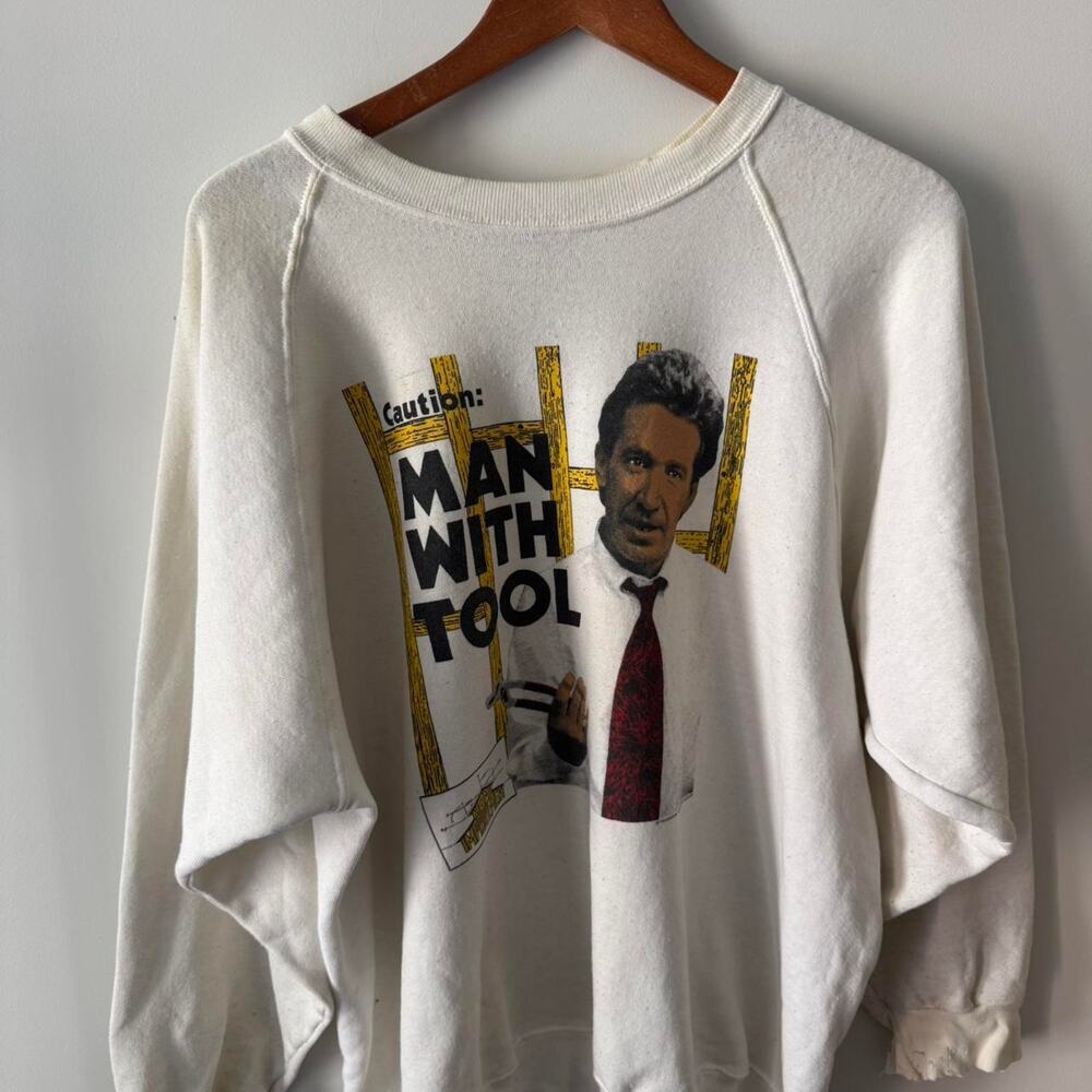 80s stanley desantis home improvement sweatshirt